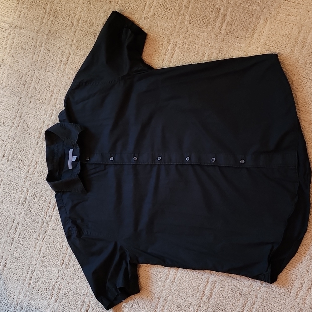 Mens short sleeve dress shirt